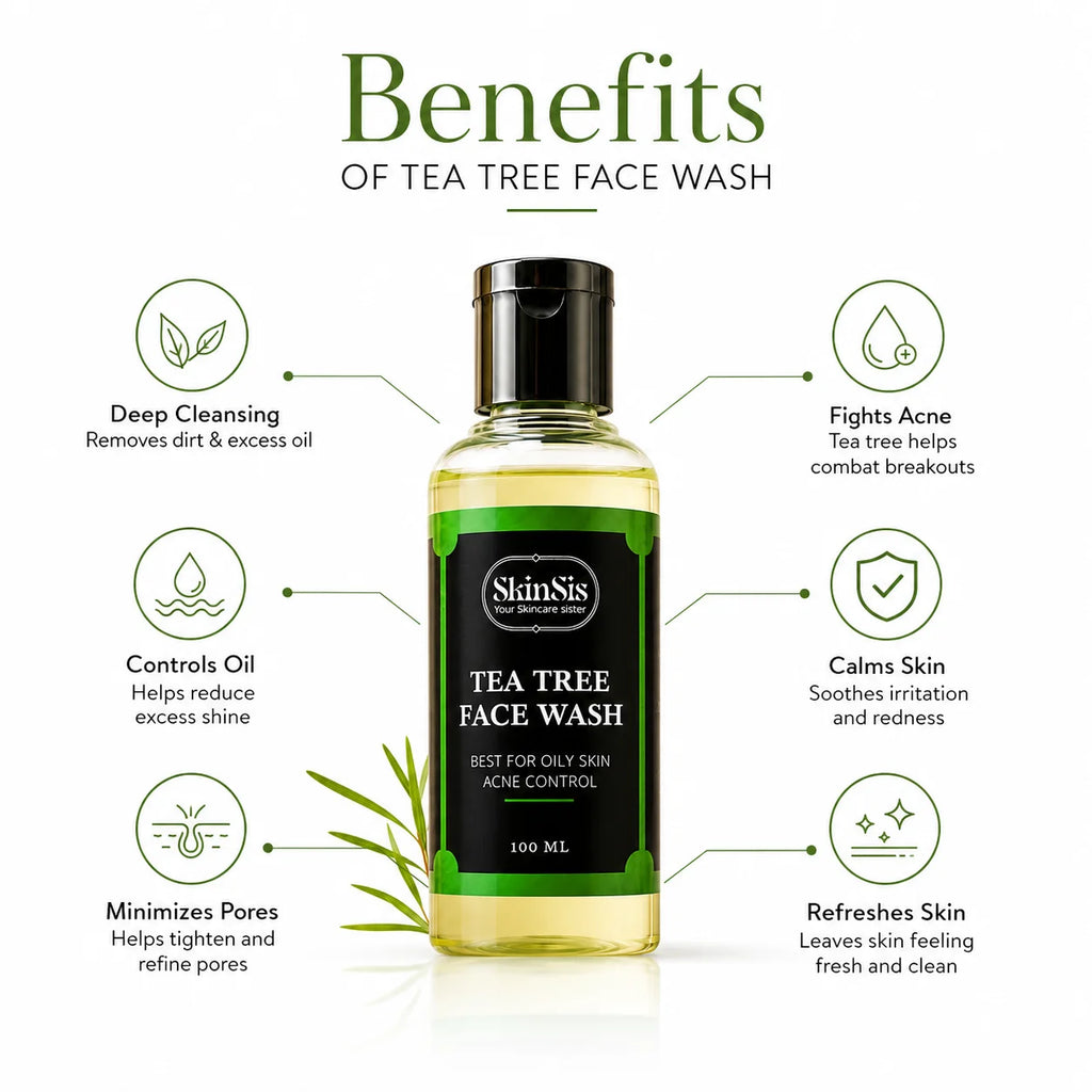 SkinSis Tea Tree Face Wash