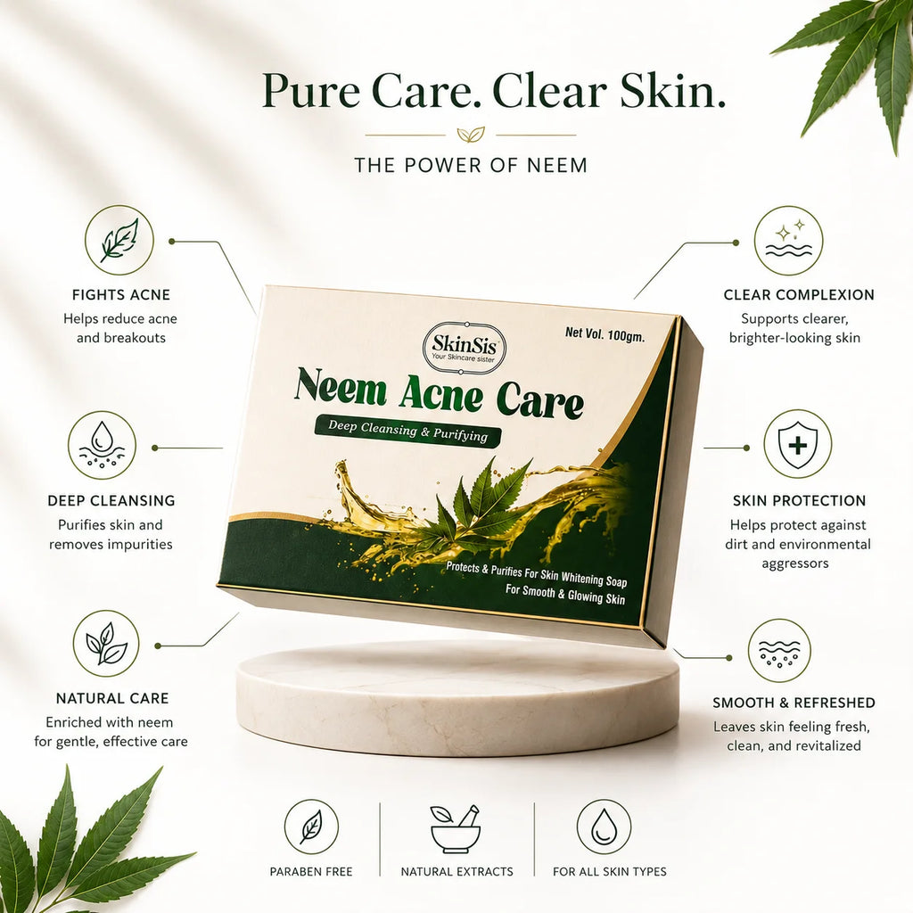 SkinSis Neem Acne Care Soap
