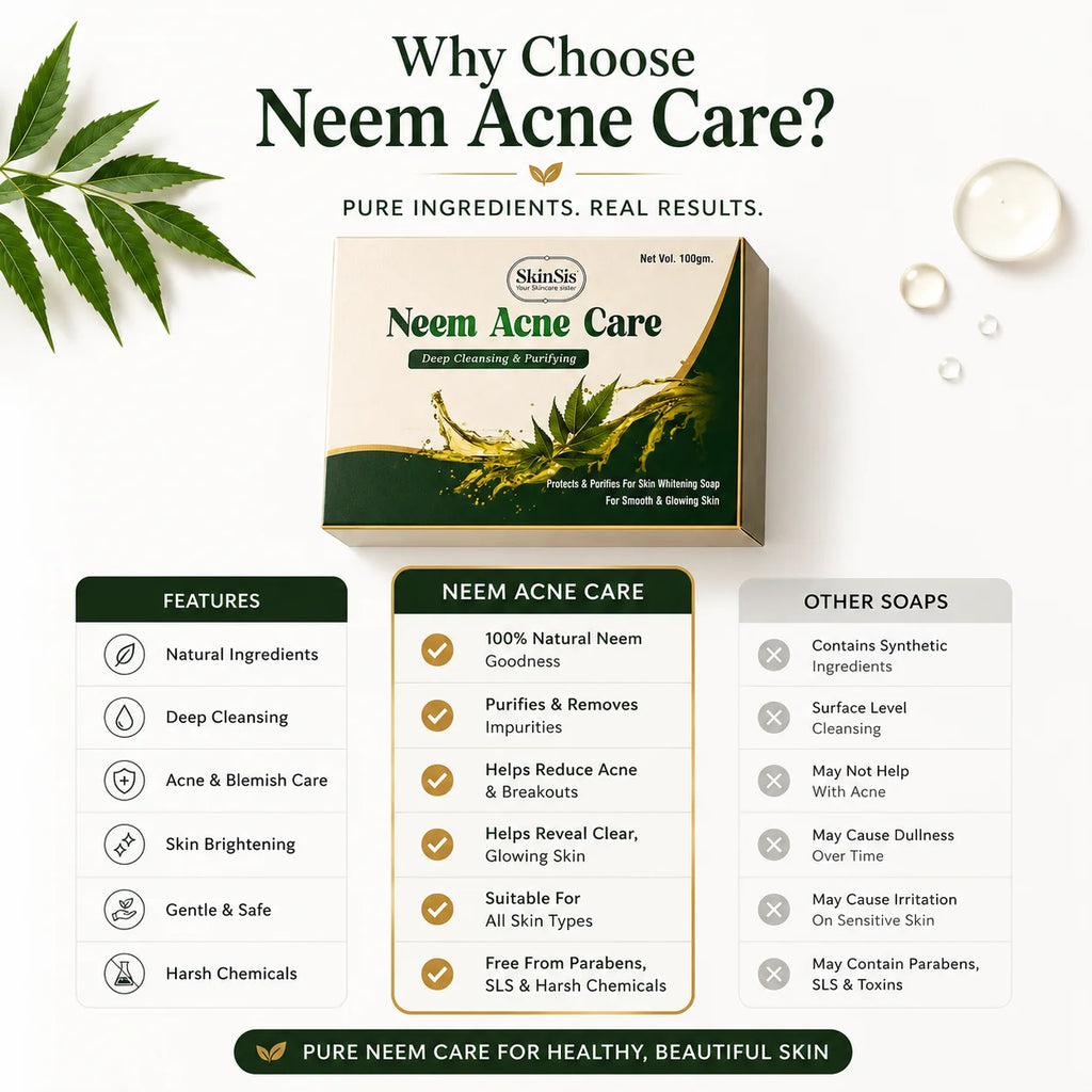 SkinSis Neem Acne Care Soap