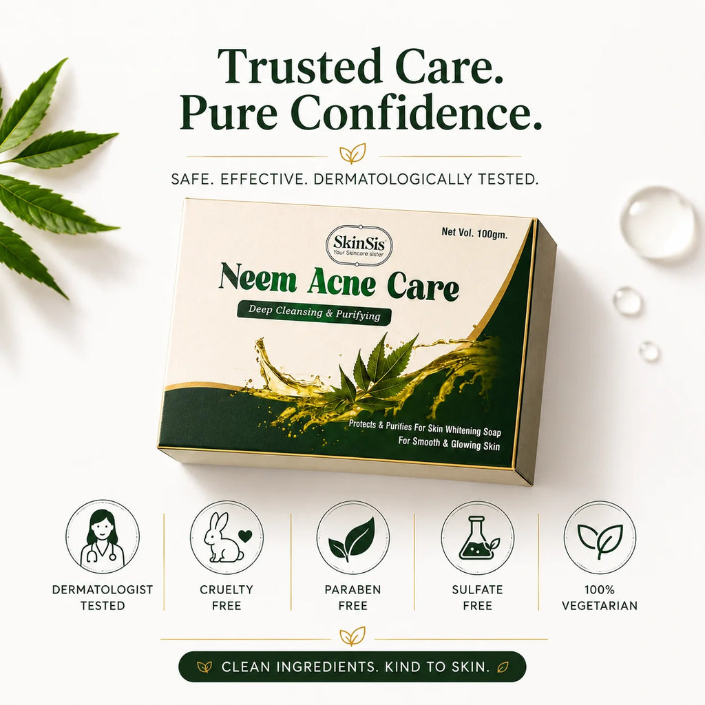 SkinSis Neem Acne Care Soap
