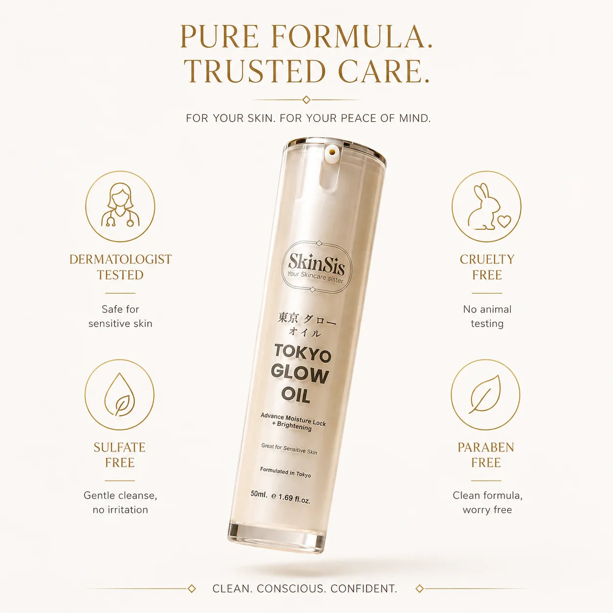 SkinSis Tokyo Glow Oil