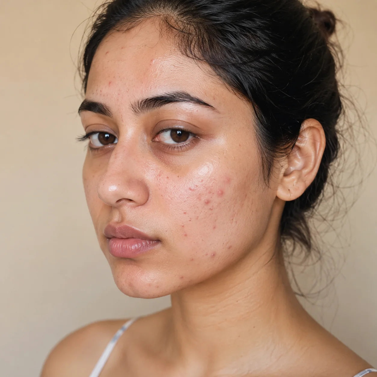 Skin before